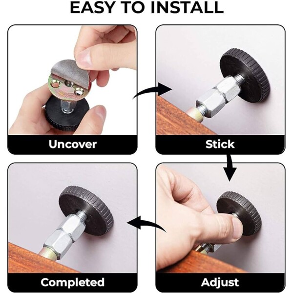 Set Protector Entre Cama Pared X10 Pcs Ajustables 64-87mm Set Protector Entre Cama Pared X10 Pcs Ajustables 64-87mm
