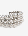 Brazaletes Metal Brazaletes, Metal Balls - Plateado Rodio
