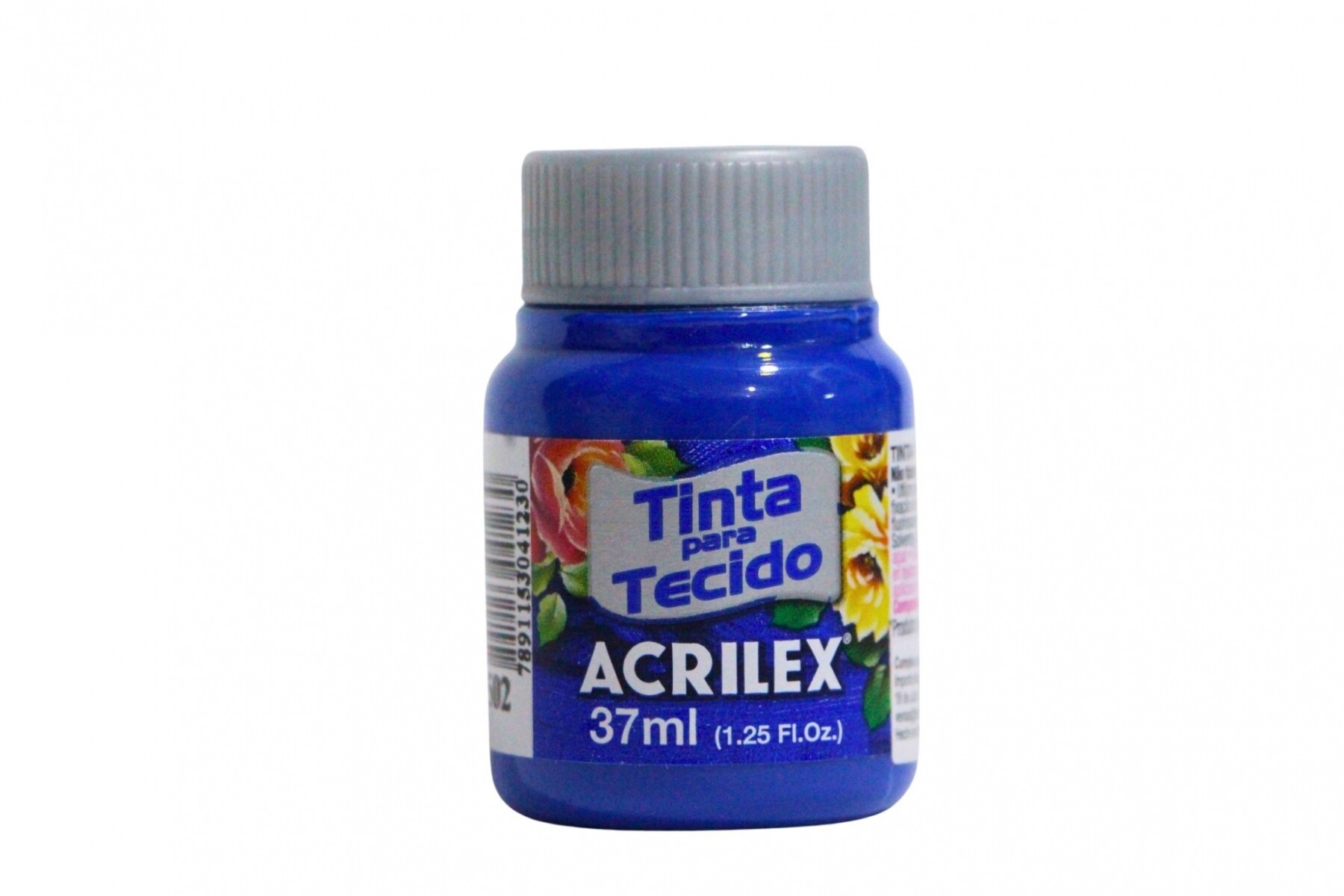 PINTURA PARA TELA 37 ML ACRILEX COLOR AZUL COBALTO 502 