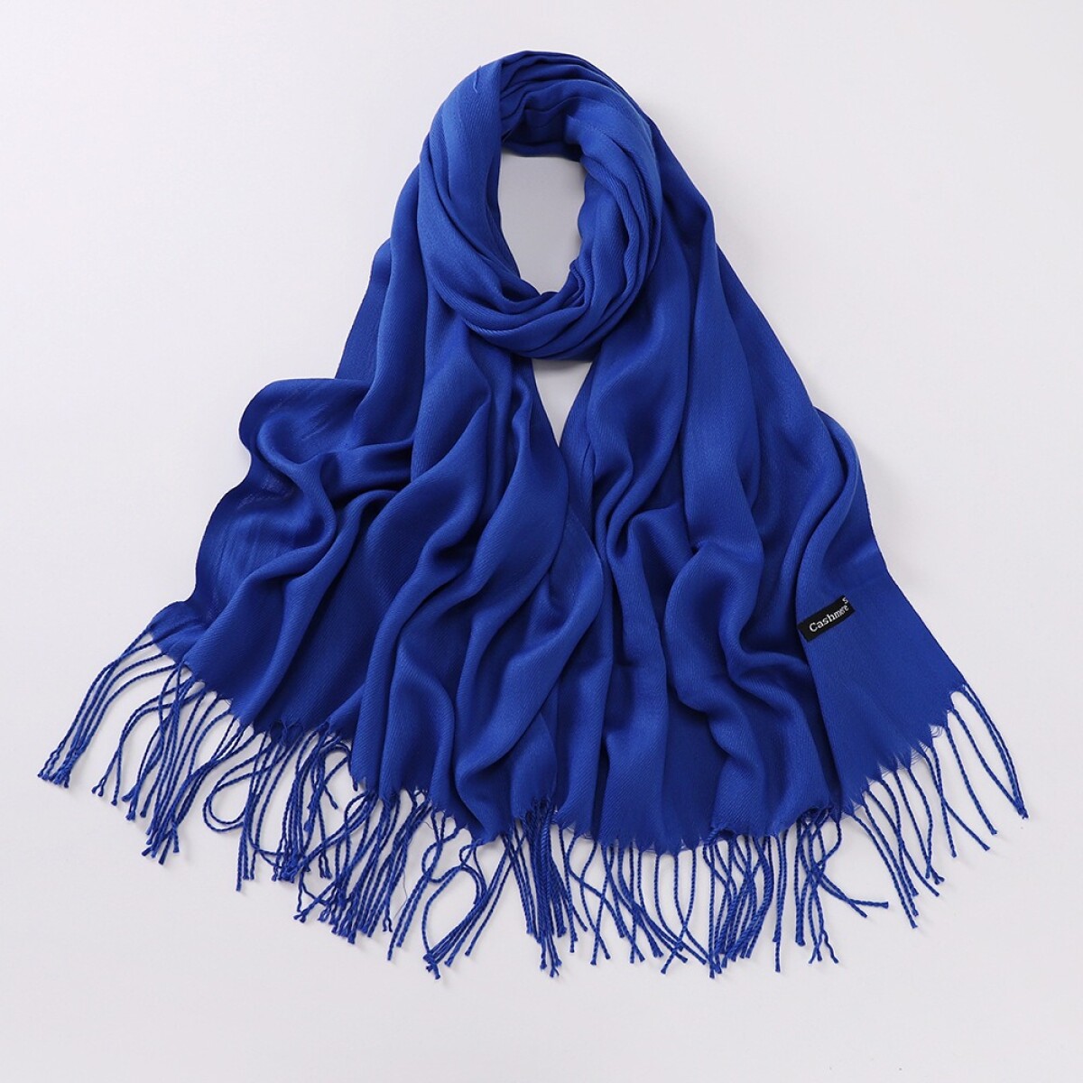 Chalina De Color Liso - Azul 