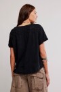 REMERA HENLEY HEIRLOOM Negro