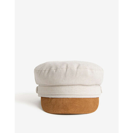 Baker Cruda Con Visera A Contratono Combinacion Bicolor