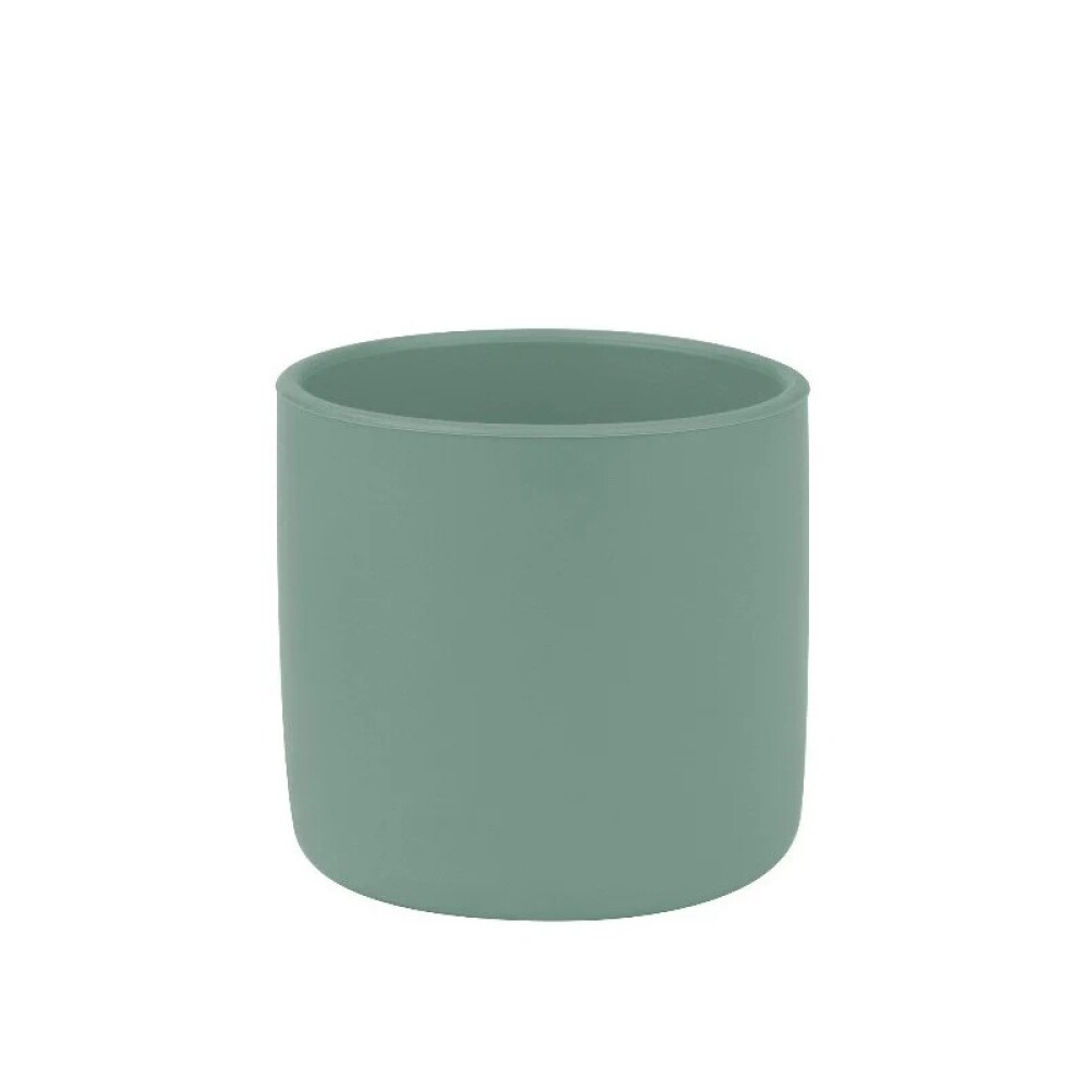 vaso silicona BLW verde