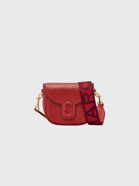 Marc Jacobs - Saddle Bag de cuero Rojo