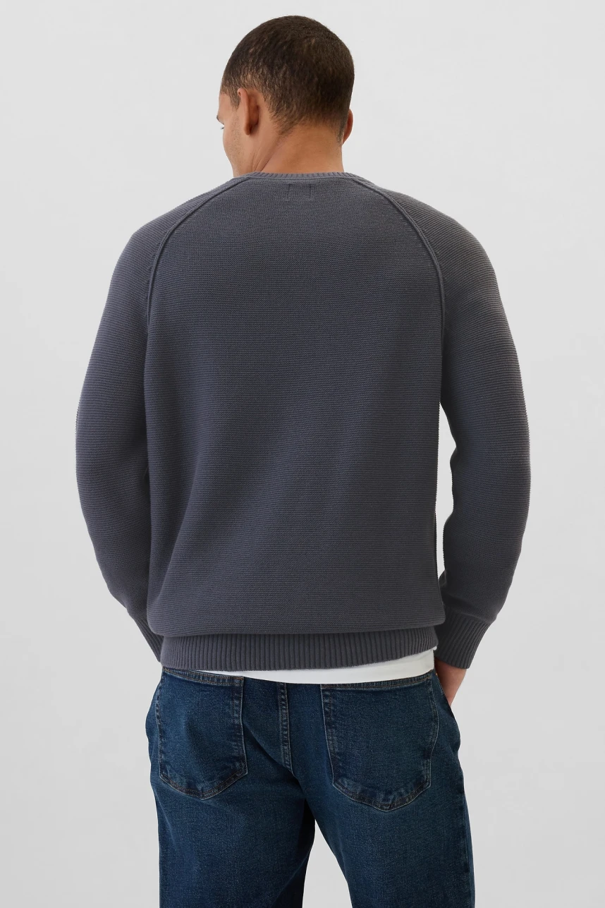 Buzo Raglan Hombre Deep Sailor Blue Spcdy