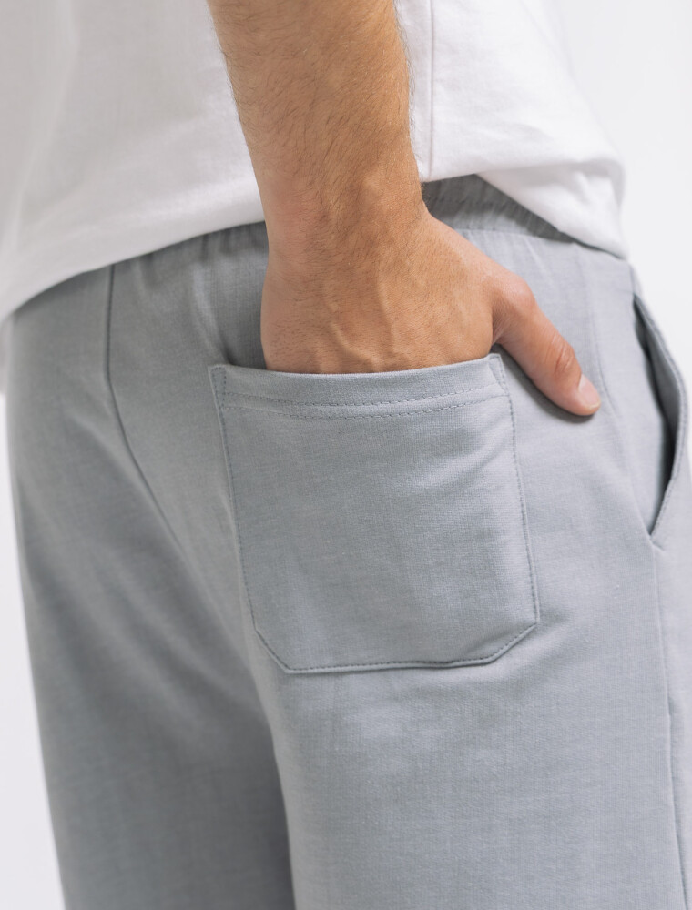 Short de Felpa French Terry SR-24 Gris