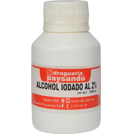 Alcohol Iodado al 2% 100 mL