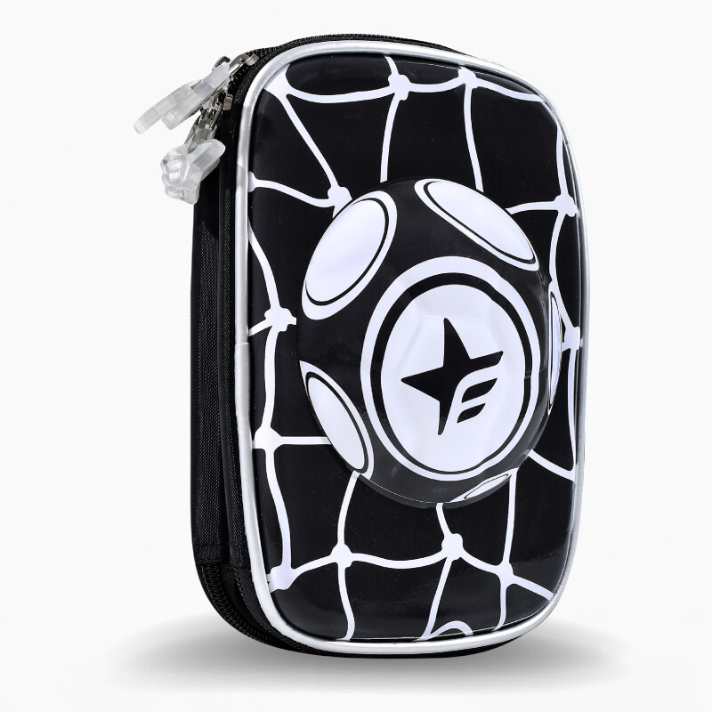 Cartuchera Footy Futbol Negro - Blanco