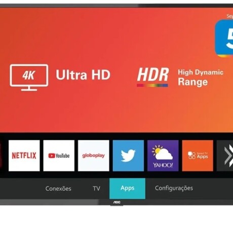 Tv Led 4K Smart Aoc 55" con Sintonizador Digital 001