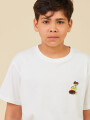 T-SHIRT JAEN TEEN RUSTY Blanco