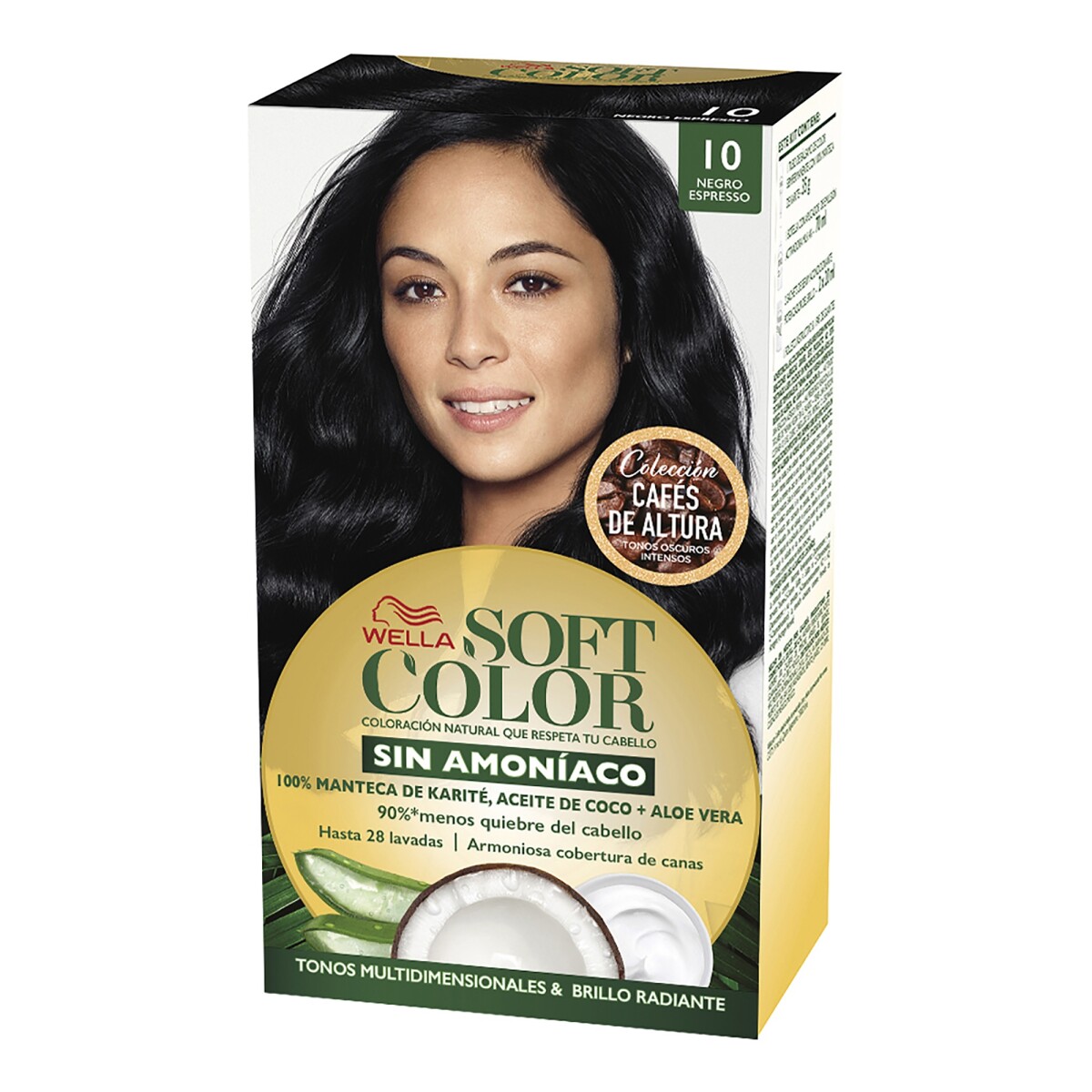 Tinta Soft Color N°10 Negro Expreso 