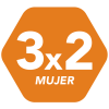 3 x 2 MUJER
