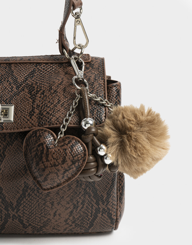 City Carteras Medianas - Marron Chocolate
