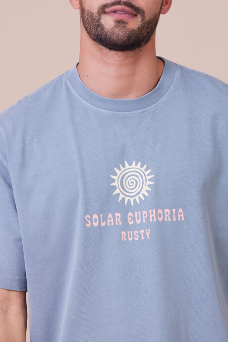 T-SHIRT GONET RUSTY Azul Piedra