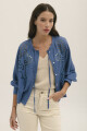 CHAQUETA BRUNA AZUL