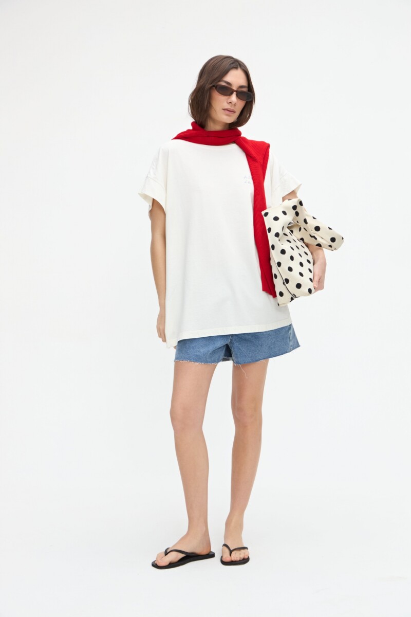 Musculosa Evelyn - Off white 
