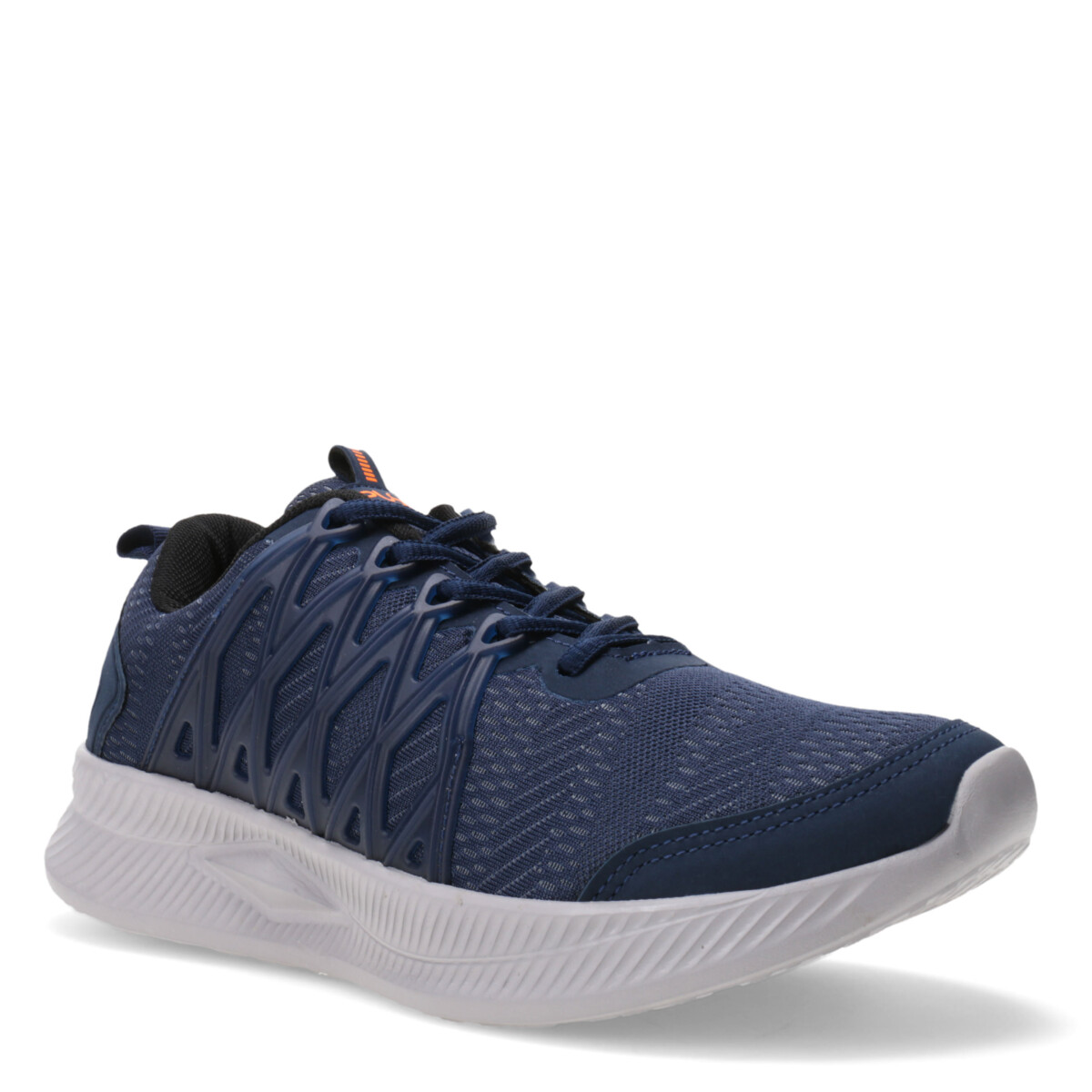 Championes de Hombre Push KORE con detalle en lateral - Azul Marino - Gris 