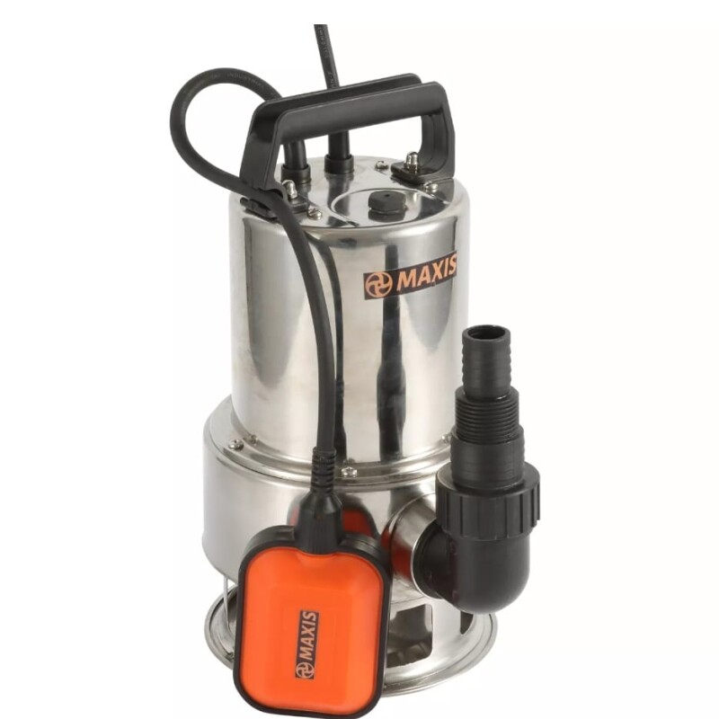 Bomba sumergible c/ interruptor de nivel MAXIS MW750 Inox 1 hp Bomba sumergible c/ interruptor de nivel MAXIS MW750 Inox 1 hp
