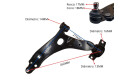 Parilla De Suspension Delantera Ford Focus 98-05 Der Parilla De Suspension Delantera Ford Focus 98-05 Der