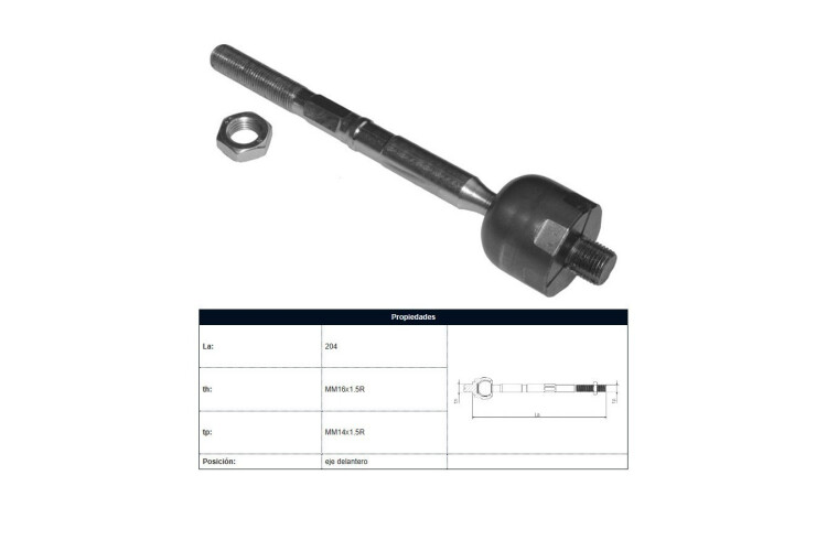 Mate Renault Captur/Duster/Oroch 11-25 Der/Izq Mate Renault Captur/Duster/Oroch 11-25 Der/Izq