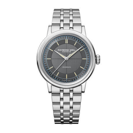 Reloj RAYMOND WEIL Millesime Central Seconds Automático de acero con esfera antracita Reloj RAYMOND WEIL Millesime Central Seconds Automático de acero con esfera antracita