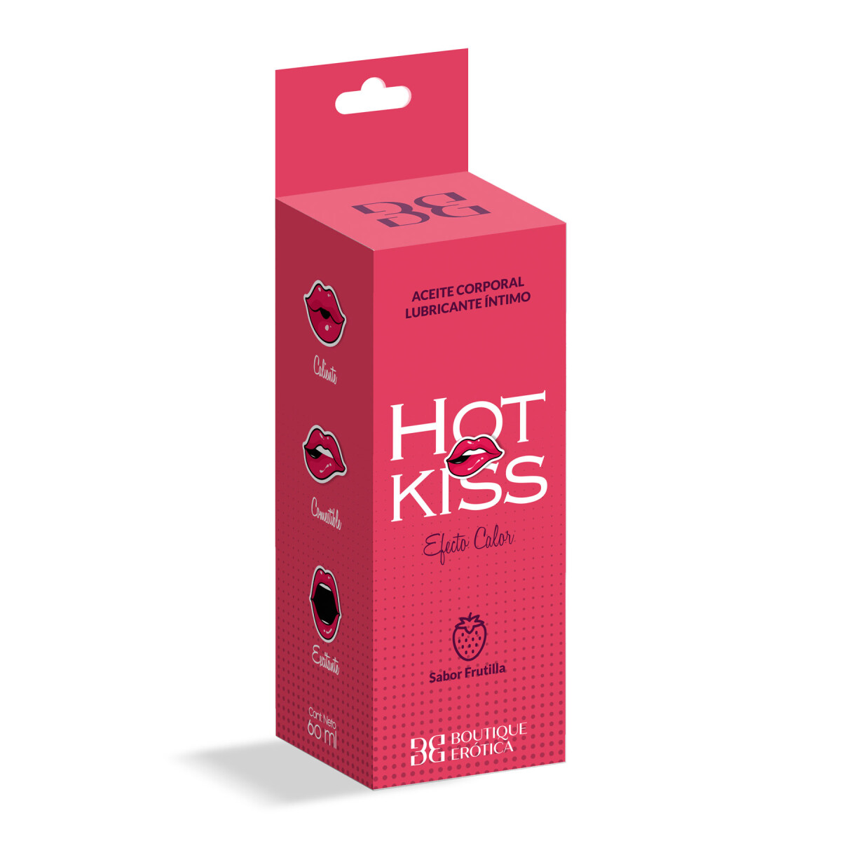 Aceite Hot Kiss Frutilla 