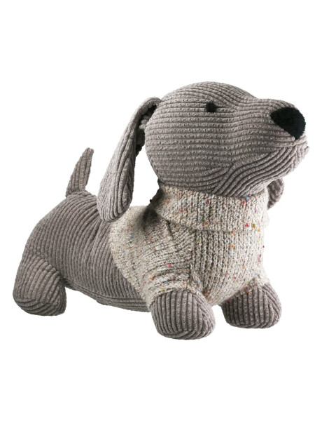 TOPE DE PUERTA PERRO SALCHICHA 10x30x21CM GRIS TOPE DE PUERTA PERRO SALCHICHA 10x30x21CM GRIS