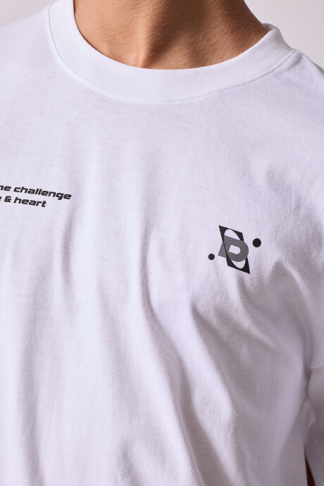 T-SHIRT METIL DIXIE Blanco