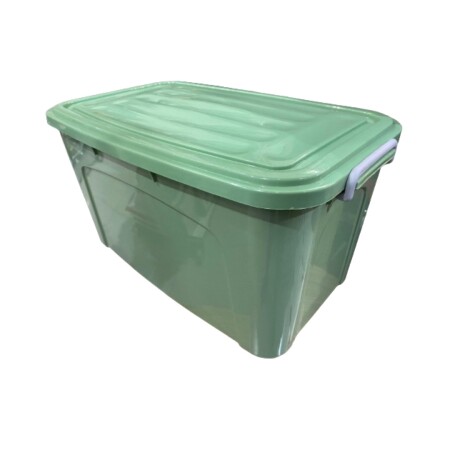 CAJA ORGANIZADORA APILABLE 30 LITROS Verde