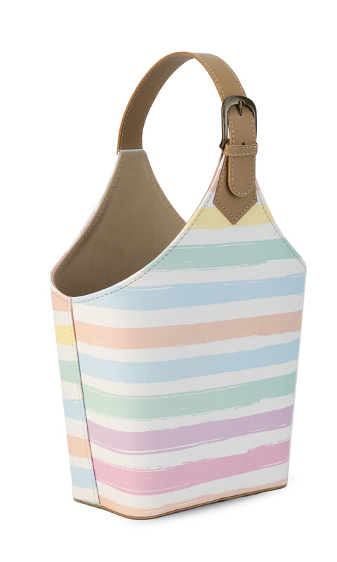 KIT MATERO VELVET RAYAS PASTEL C/ BLANCO