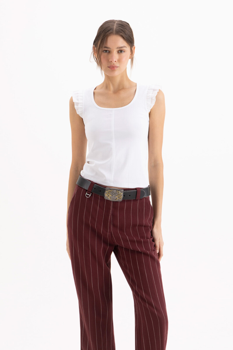 REMERA ASH Blanco