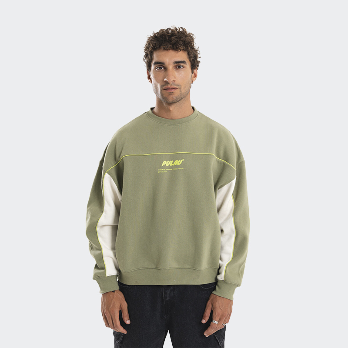 Buzo Pulau Crewneck - Verde 