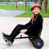 Combo De Skate Eléctrico 6.5" Con Luces Y Bluetooth + Asiento Kart COMBO SILLA + SKATE BLANCO 18 (210006)