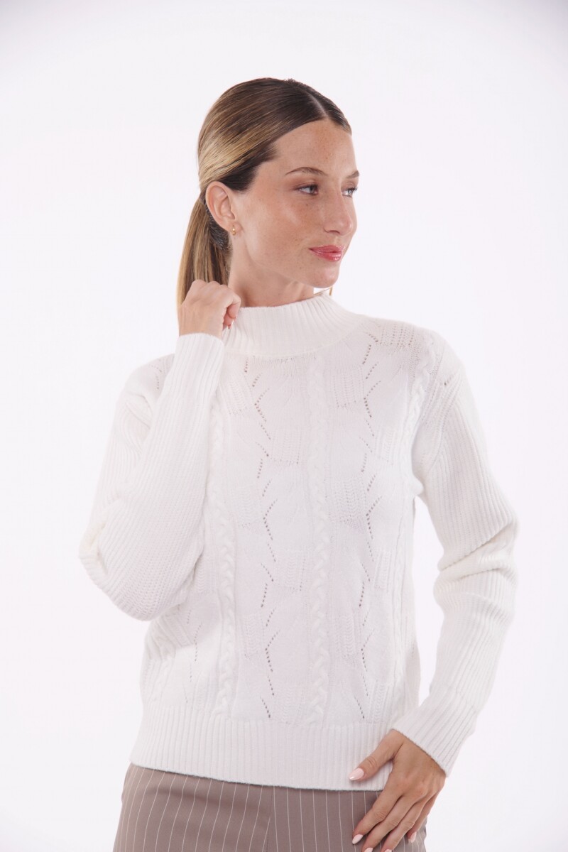 POLERA LUPITA BLANCO