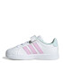 Championes de Niños Adidas Championes Streettalk Velcro Blanco - Rosado