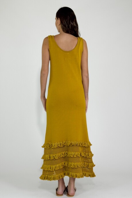 VESTIDO AZAHAR Amarillo
