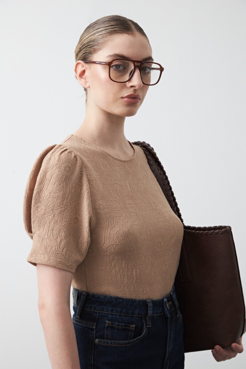 REMERA TOKUSHIMA Beige Oscuro