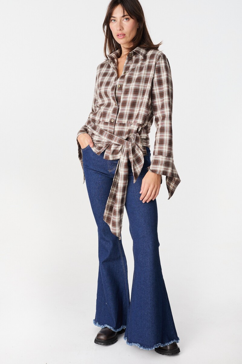 Camisa Loose Cuadrille