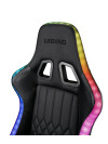 Silla gaming RANUM LED polipiel negro Silla gaming RANUM LED polipiel negro