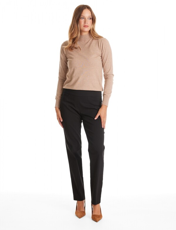 Pantalon Pull On NEGRO