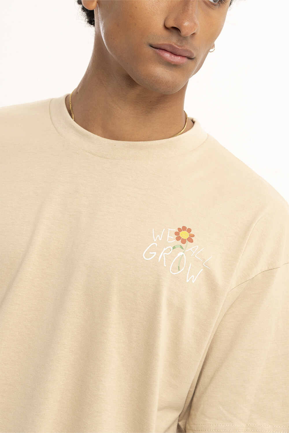 Remera Pulau Lunita Beige