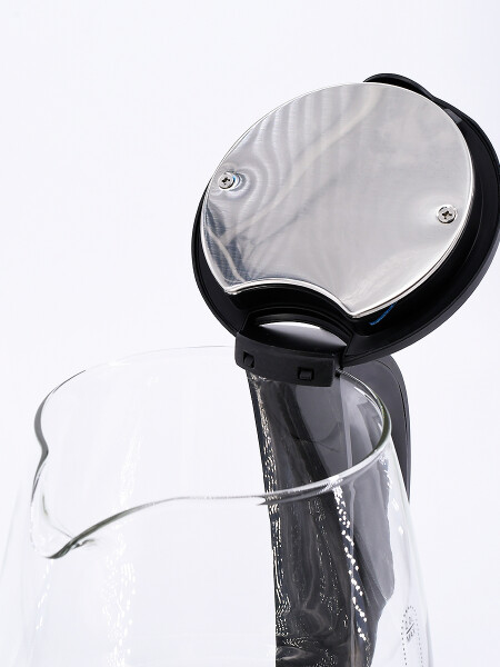 JARRA ELECTRICA GLASS NEGRO