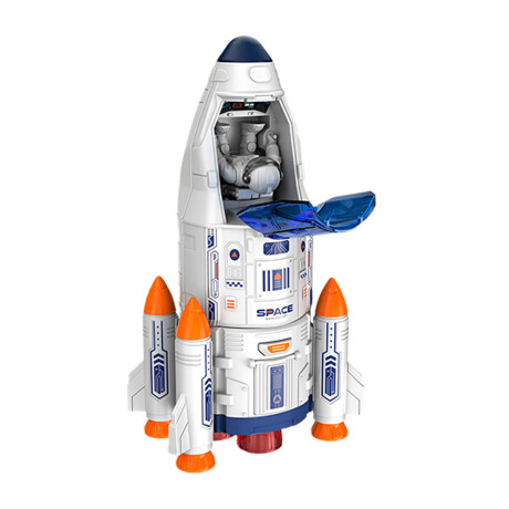 Set Completo Astronautas Vehículos Espaciales Cohete Jug007026