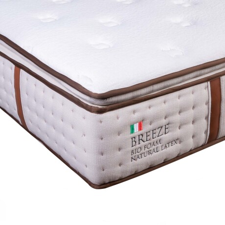 COLCHÓN SUPER KING RESORTESPOCKET BLANCO BREEZE