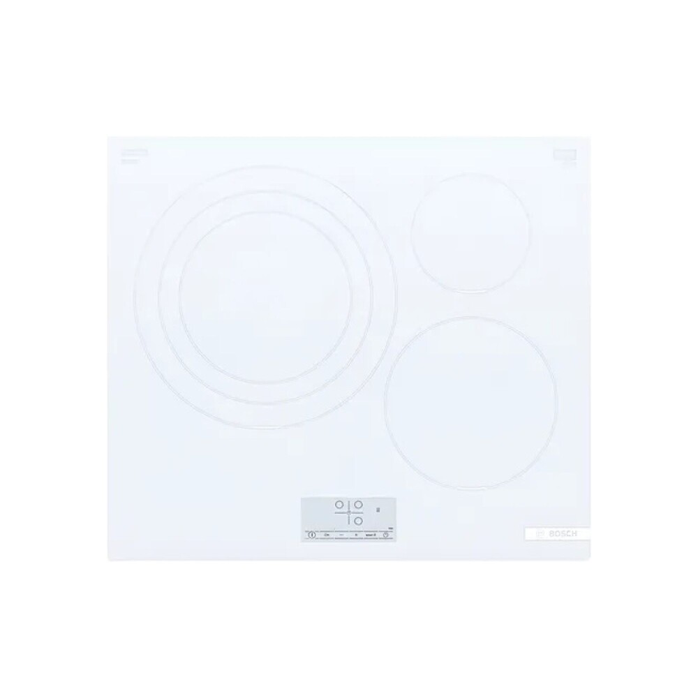 Anafe De Empotrar 3 Zonas Bosch PID612BB1E blanco