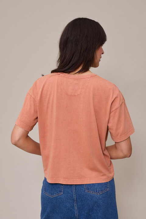 T-SHIRT DEBRA POLANCO Naranja