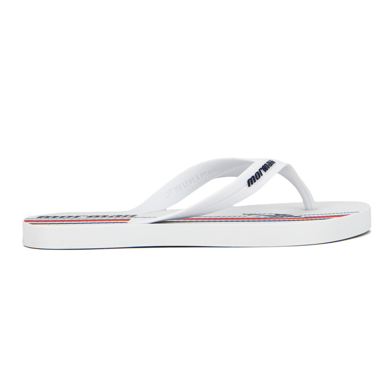 Chanclas Mormaii Ii Ojota Tropical Grafics Blanco-rojo