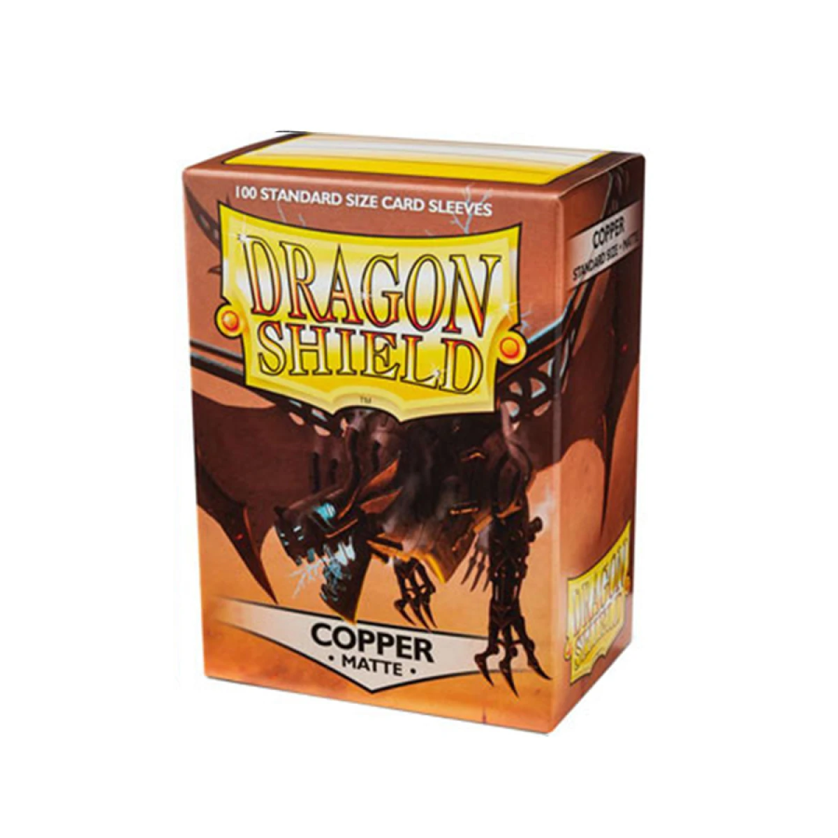 Dragon Shield: 100 Standard Sleeves - Copper Matte 