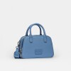 Cartera de mano New Penny en efecto cuero saffiano Coast Blue