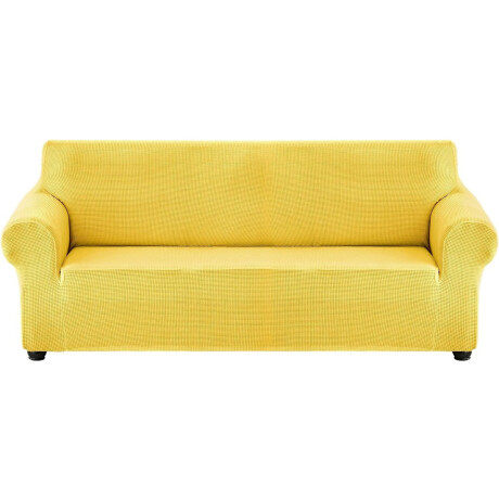 Funda Protector Para Sillón Funda Elástica 3 Cuerpos Amarillo